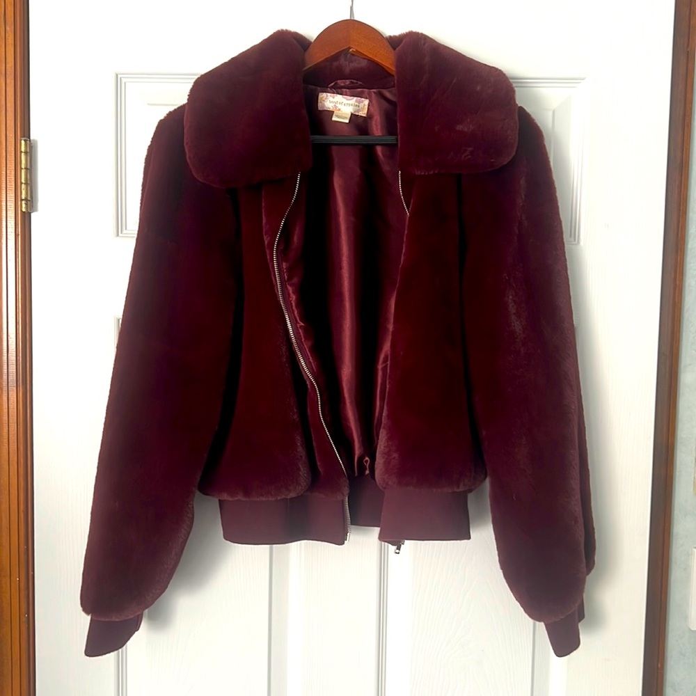 Band of Gypsies faux fur coat